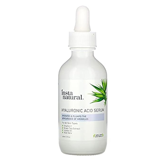 InstaNatural, Hyaluronic Acid Serum, 2 fl ounce - 60 ml - Image 1