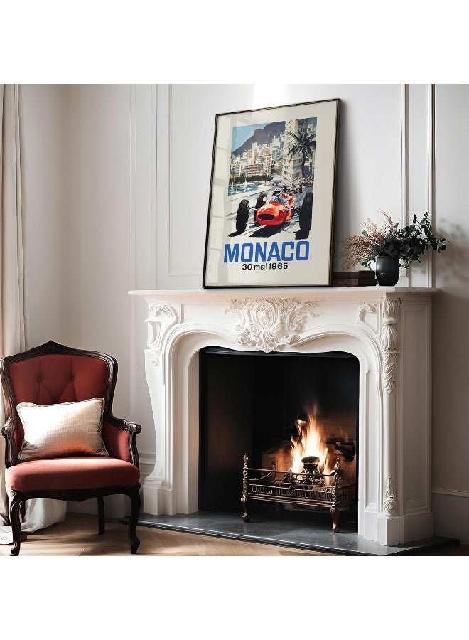 Poster Master Vintage Car Racing Poster - Retro Auto Racing Print - 8X10 Unframed Wall Art - Image 4