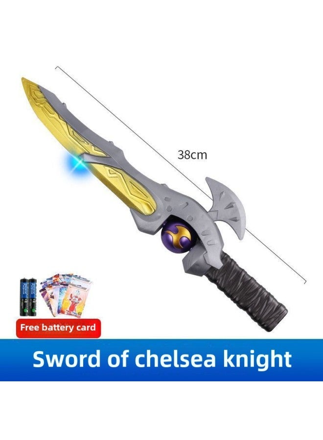 Transformer Bracelet Bracelet Blazer Cheeso Knight Sword Phezite Soft Glue Doll Toy-Color:Chelsea Knight Sword Comes With Battery Card  - Image 1