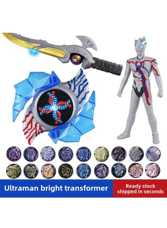 Transformer Bracelet Bracelet Blazer Cheeso Knight Sword Phezite Soft Glue Doll Toy-Color:Chelsea Knight Sword Comes With Battery Card  - Image 3