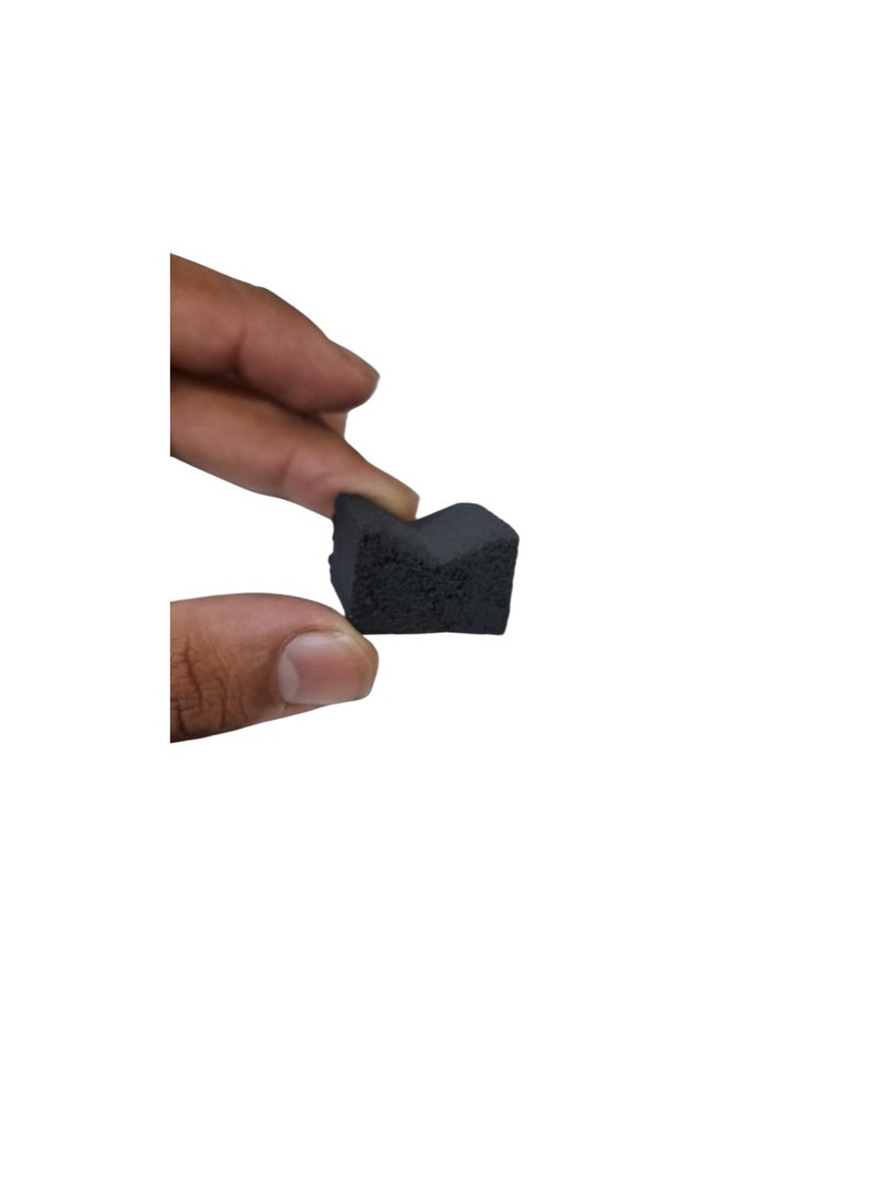 فانتازيا فحم جوز الهند النقي 100% للشوي و بخور ، سريع الاشتعال، عديم الطعم والرائحة وخالٍ من المواد الكيميائية، يحتوي على  (6x45)  قطعة - Image 2