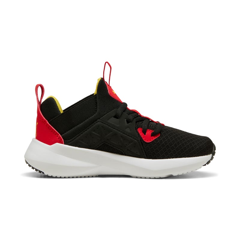 PUMA Soft Enzo NXT Kids Unisex Black Trainers - Image 5
