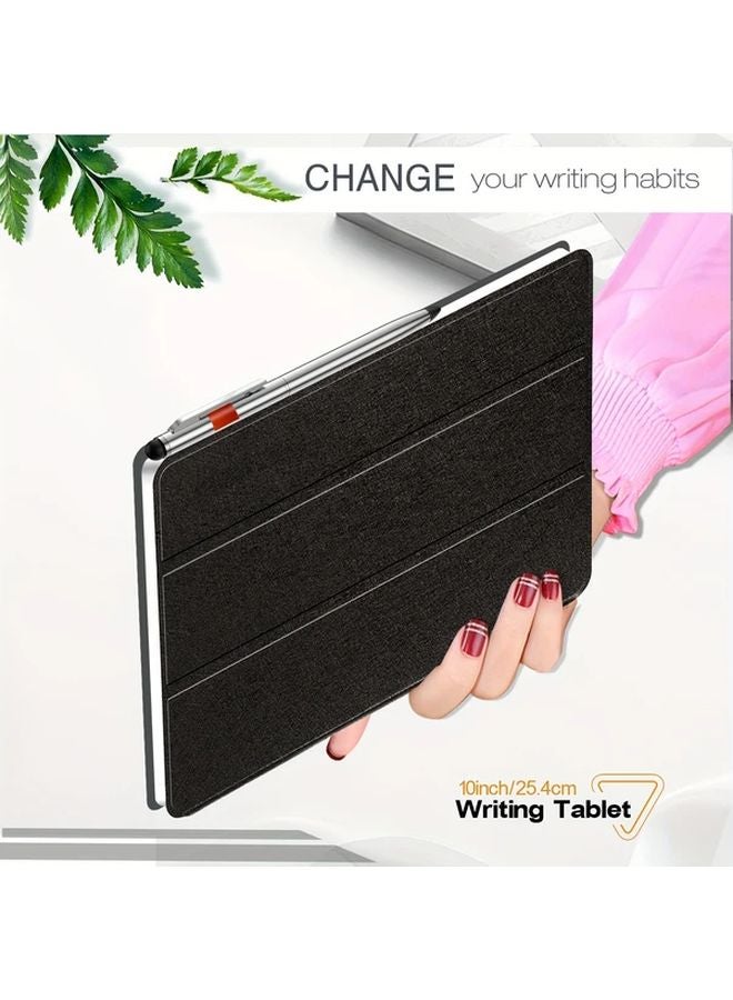 10 Inch Electronic Handwriting Board One Click Erase Portable Lightweight Device Black - Image 4