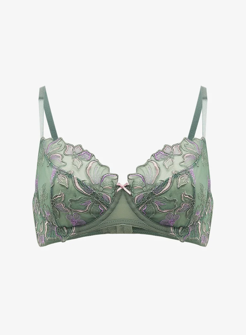 hunkemoller Plunge neck bra