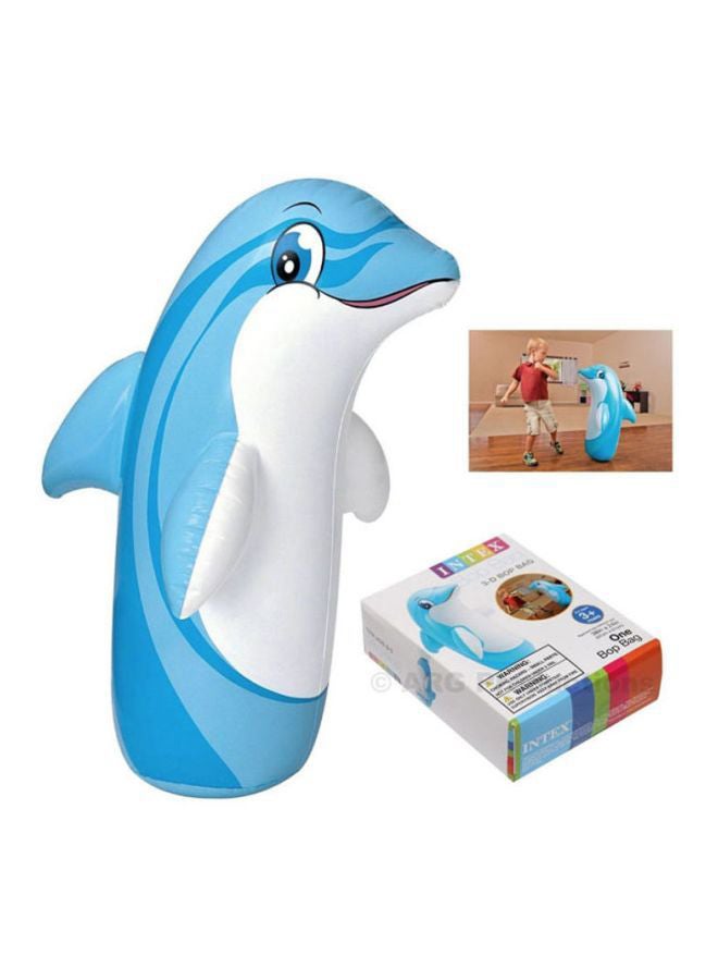 INTEX Dolphin Inflatable Punching Bop Bag 38x24inch - Image 3