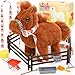 Tagitary Plush Horse Toys for KidsElectronic Interactive Plush Toys with Leash That Making SoundsWalkingand Wagging TailStuffed Horse Realistic Pet for Boys Girls - Image 2
