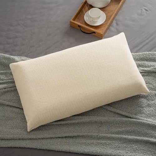 Wakefit Latex Fluffy and Medium Firm Sleeping Pillow | (Off White, King, Set of 2, Latex Foam) 1 Year Warranty - Image 2