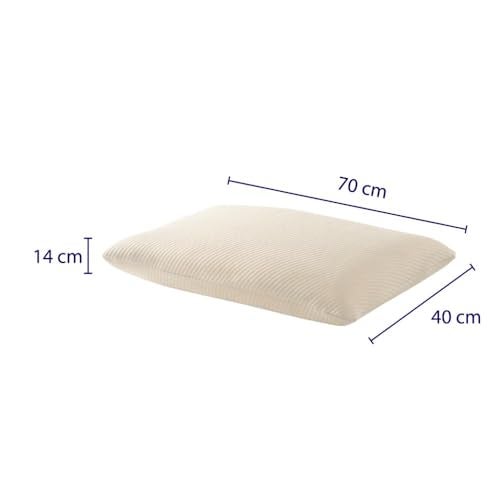 Wakefit Latex Fluffy and Medium Firm Sleeping Pillow | (Off White, King, Set of 2, Latex Foam) 1 Year Warranty - Image 4