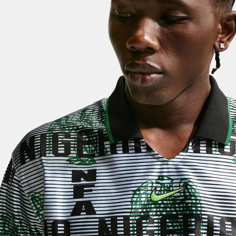 Nike White Men's Nigeria Energy Dri-FIT Football Top for Men | Best Price UAE