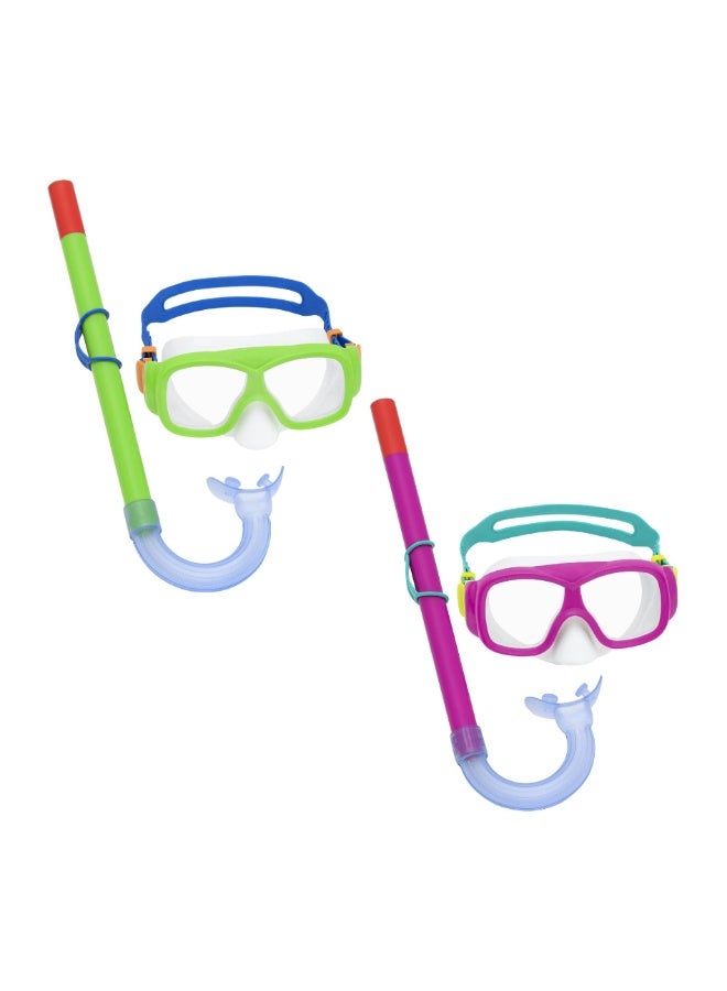 بست واي قناع الغطس الأساسي إكسبلورا من بيست واي، قطعتان - Image 1