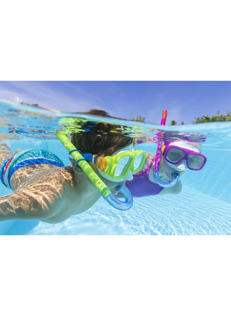 بست واي قناع الغطس الأساسي إكسبلورا من بيست واي، قطعتان - Image 4