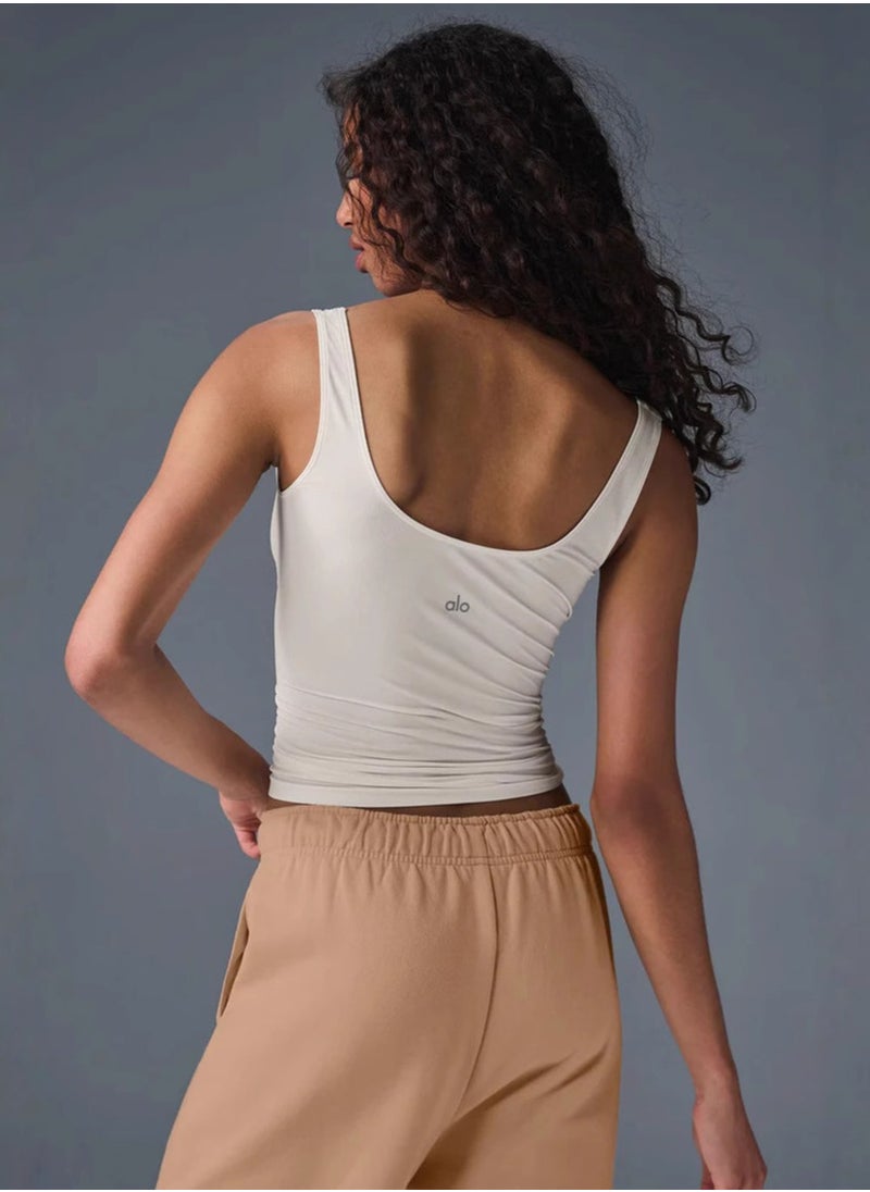alo - ALO Women's short-sleeved sports vest - Image 1