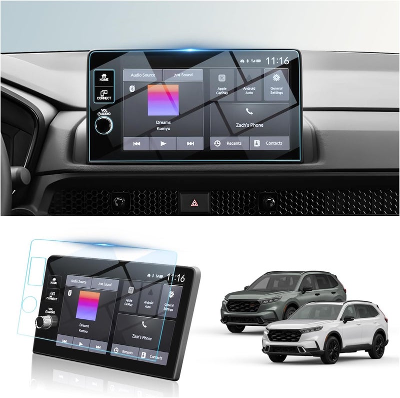 BIBIBO for 2026 Honda CRV Screen Protector 2026 Honda CR-V (LX/EX/Sport Hybrid/EX-L/TrailSport Hybrid/Sport-L Hybrid )9" Touchscreen [Tempered Glass Anti-Scratch Ultra-Clear] Honda CRV Accessories 2026 - Image 1