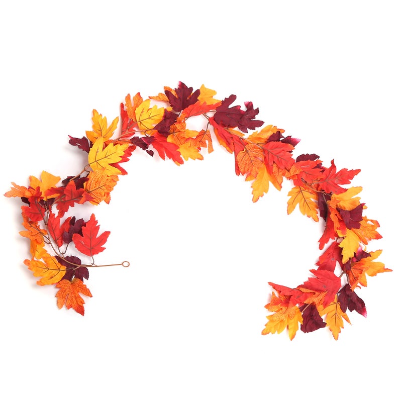 Fake Leaves Vivid Durable Reusable Foldable Fake Hanging Plants for Indoor Outdoor Decoration - Image 4
