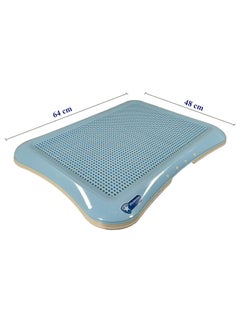 NNC PETS Dog Toilet for Training, Small breed dog potty Toilet with tray, Dog litter tray, for hygiene, Keep paws and floor clean, Portable, Easy To Clean, Durable, Blue Color, Small Size 64 Cm L  - Image 2