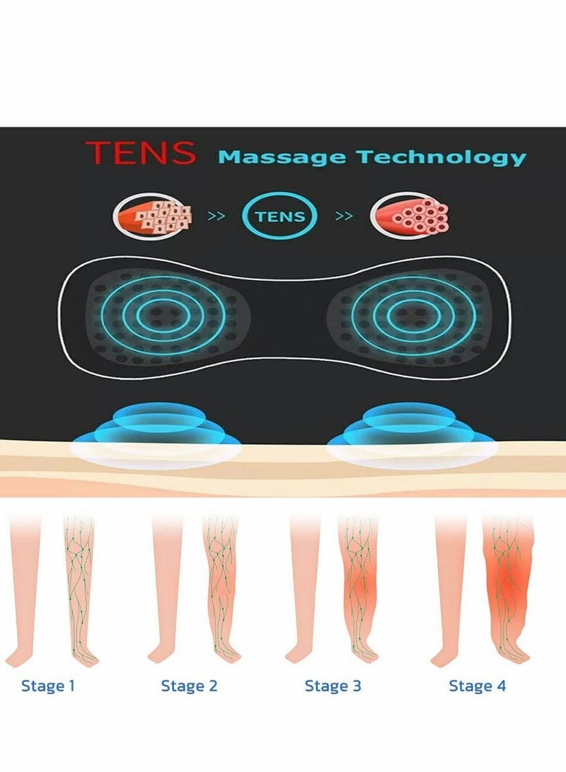 Electric Massagers, Microcurrent EMS Mini Massage Device, Bioelectric Acupoints Massager, Cordless Portable Neck Massager for Pain Relief(2PCS) - Image 3