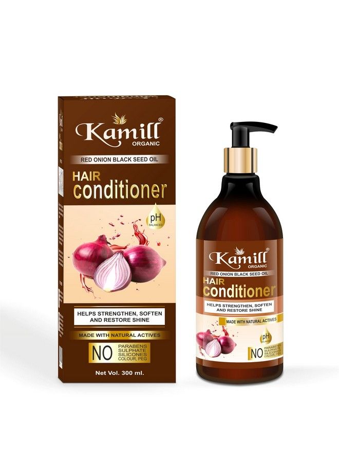 Kamill Organic Red Onion Hair Treatment Conditioner For Dandruff/Hairfall/Curly Hair/Damaged Hair 300Ml - Image 2