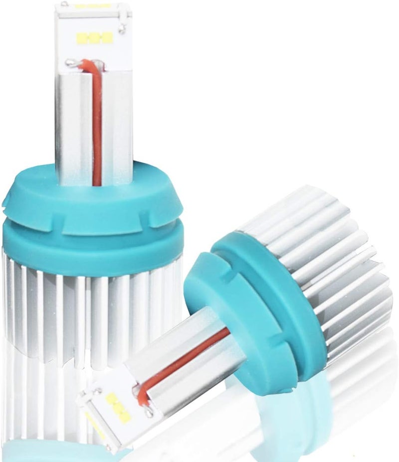 Alla Lighting 7443 7440 LED Back-Up Reverse Light Bulbs, 2400Lm, 6000K Xenon White (Set of 2) - Image 1