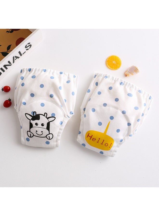 2 Price New Korean Style Baby Gauze Diaper Pants Waterproof Washable Diaper Pants Cotton Diaper Bag Baby Study Pants