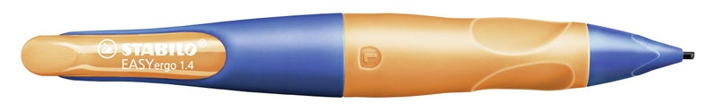 STABILO Ergonomic Mechanical Pencil EASYergo 1.4 - Left-Handed - Ultramarine/Neon Orange - Image 2