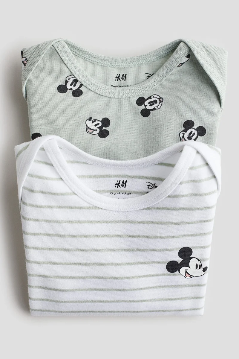 اتش اند ام 2-Pack Long-Sleeved Bodysuits