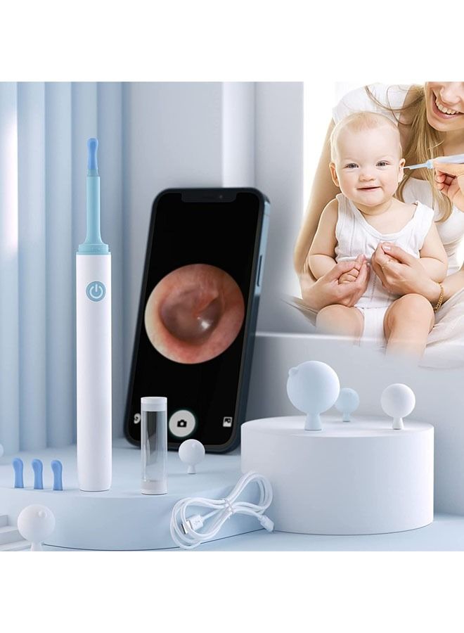 Arabest Ear Wax Removal, Ear Scope Earwax Cleaner Tool Kit, with 1080p Fhd Wireless Waterproof Ear Camera, for Iphone, Ipad and Android（white)  - Image 1