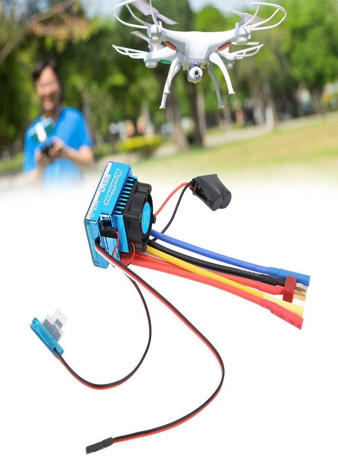 Pomya RC Car ESC, Brushless ESC, Electronic Components for 1/10 RC Car Model((80A)) - Image 5