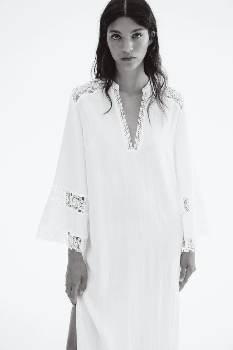 H&M Embroidery-detail dress