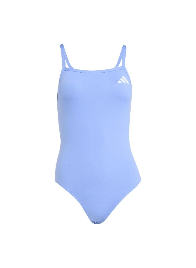 adidas بدلة سباحة نسائية زرقاء - Image 1