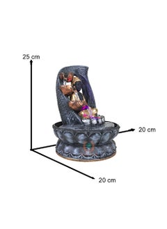 MERUPAM MERUPAM Buddha Tabletop Waterfall Fountain Meditation Relaxing Indoor Decoration Zen Fountain for Home Office Bedroom Decor  - Image 5