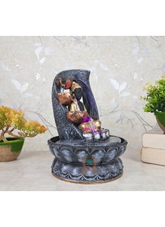 MERUPAM MERUPAM Buddha Tabletop Waterfall Fountain Meditation Relaxing Indoor Decoration Zen Fountain for Home Office Bedroom Decor  - Image 2