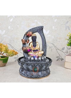 MERUPAM MERUPAM Buddha Tabletop Waterfall Fountain Meditation Relaxing Indoor Decoration Zen Fountain for Home Office Bedroom Decor  - Image 1