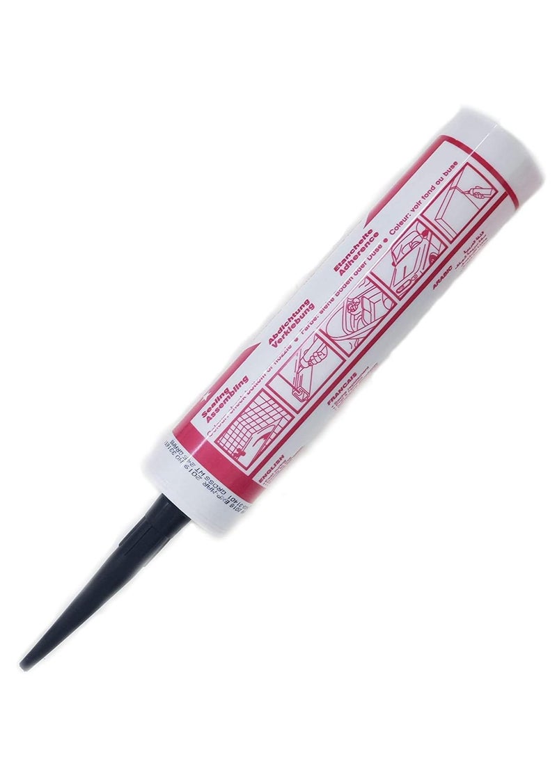 Gulf 1200 - Multi-Purpose Anti-Fungal, Water-Resistant Silicone Sealant, 280 ml, Black - Image 3