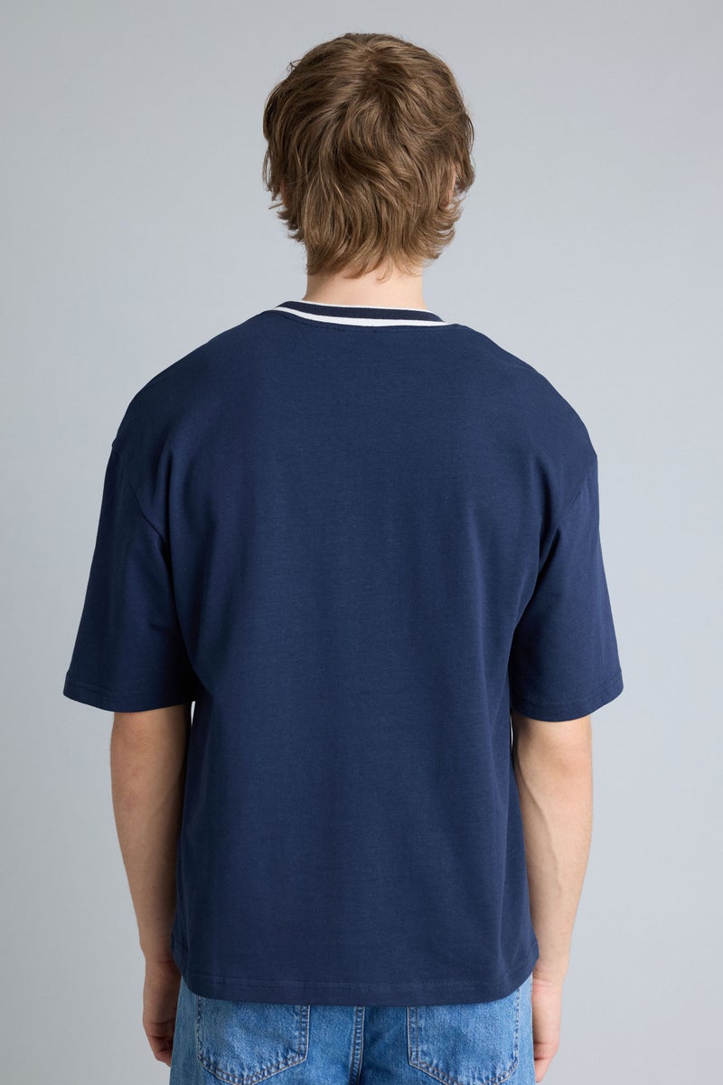 ديفاكتو تيشيرت نص كم اوفر سايز - Image 5