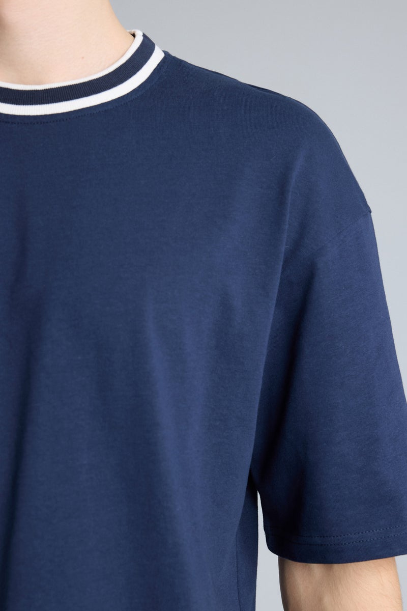 ديفاكتو تيشيرت نص كم اوفر سايز - Image 4