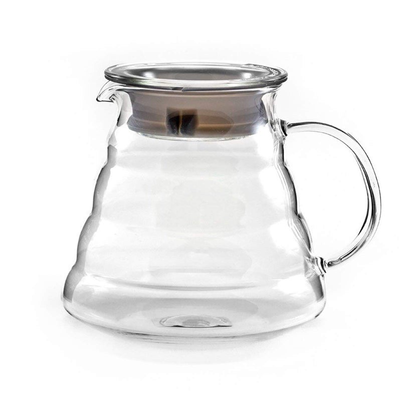 Hiware 600ml Coffee Server Standard Glass Coffee Carafe Coffee Pot Clear