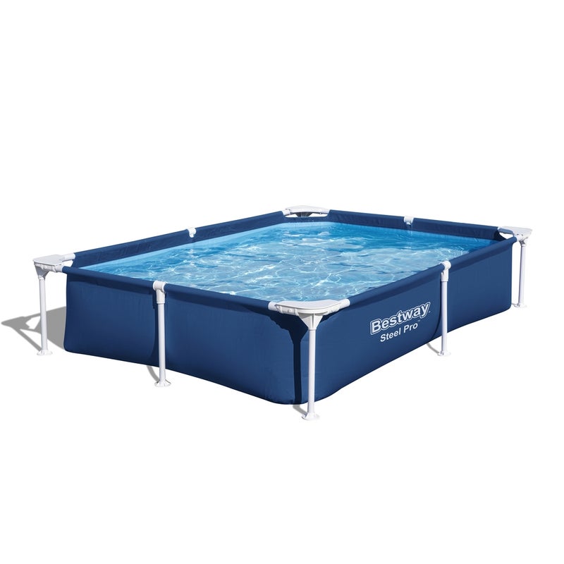 Bestway - Steel Pro Rectangular Frame Pool 221 x 150 x 43 cm 1200 L - 56401 - Image 2