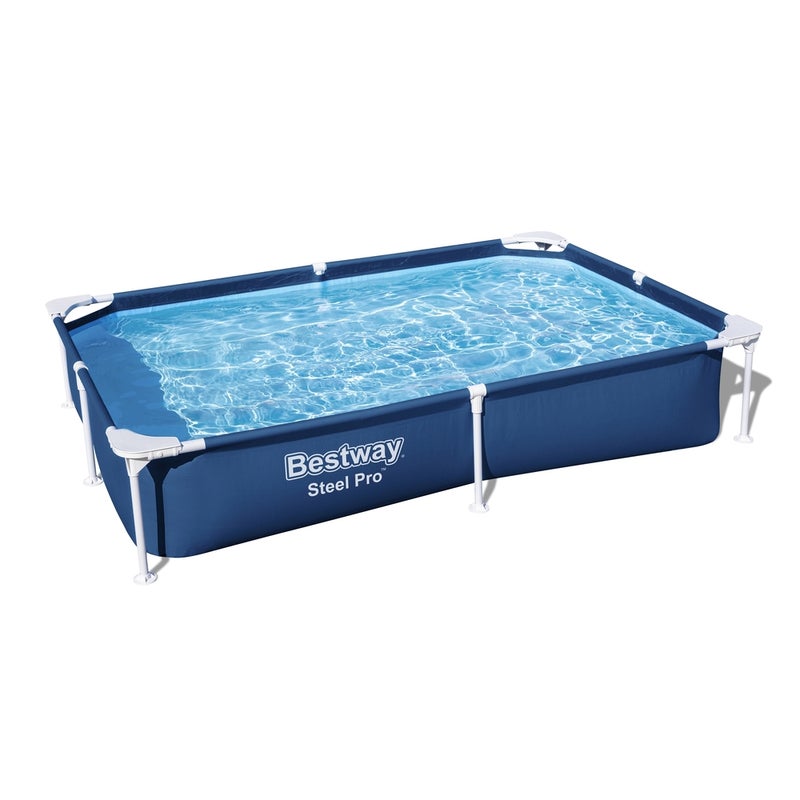 Bestway - Steel Pro Rectangular Frame Pool 221 x 150 x 43 cm 1200 L - 56401 - Image 3