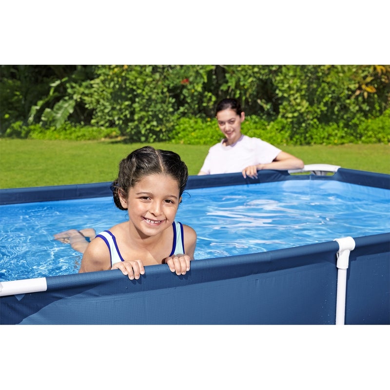 Bestway - Steel Pro Rectangular Frame Pool 221 x 150 x 43 cm 1200 L - 56401 - Image 5