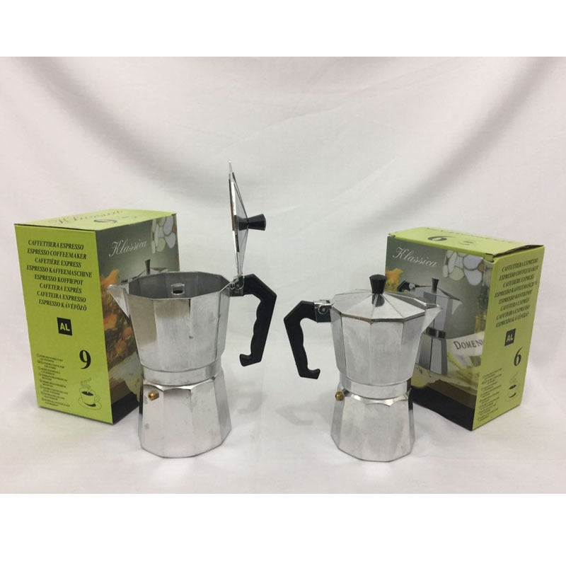 Aluminum Moka Pot Coffee Pot Aluminum Hand Grinder Simple Style Coffee Pot For Home Brewing - Image 4