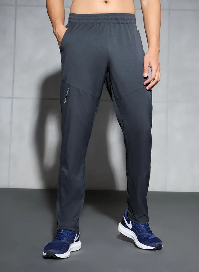 Technosport Technosport Men Solid Regular Fit Track Pants