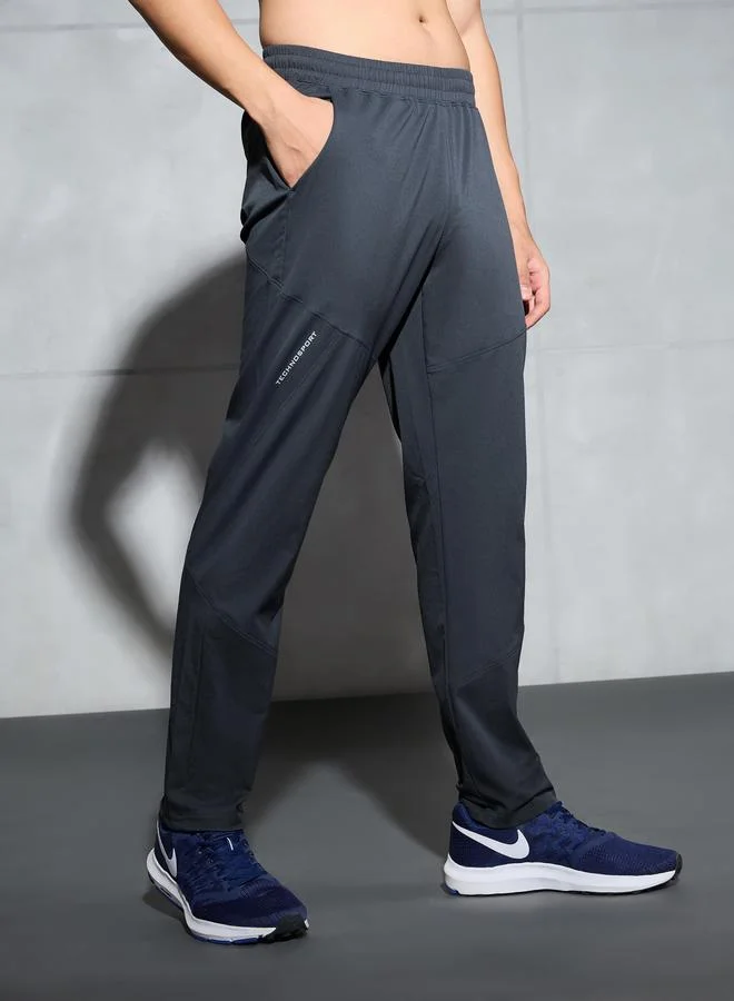 Technosport Technosport Men Solid Regular Fit Track Pants