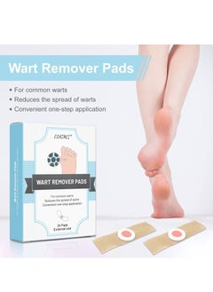 Elaimei 24 Pieces Corn Stickers Foot Stickers Painless To Wart Calluses Foot Calluses  - Image 5