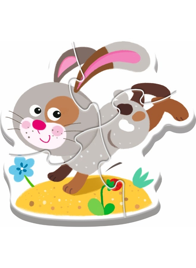 Trefl - Babies & The Bear Farm Animals (2+3+4+5) Pieces - 36127 - Image 4