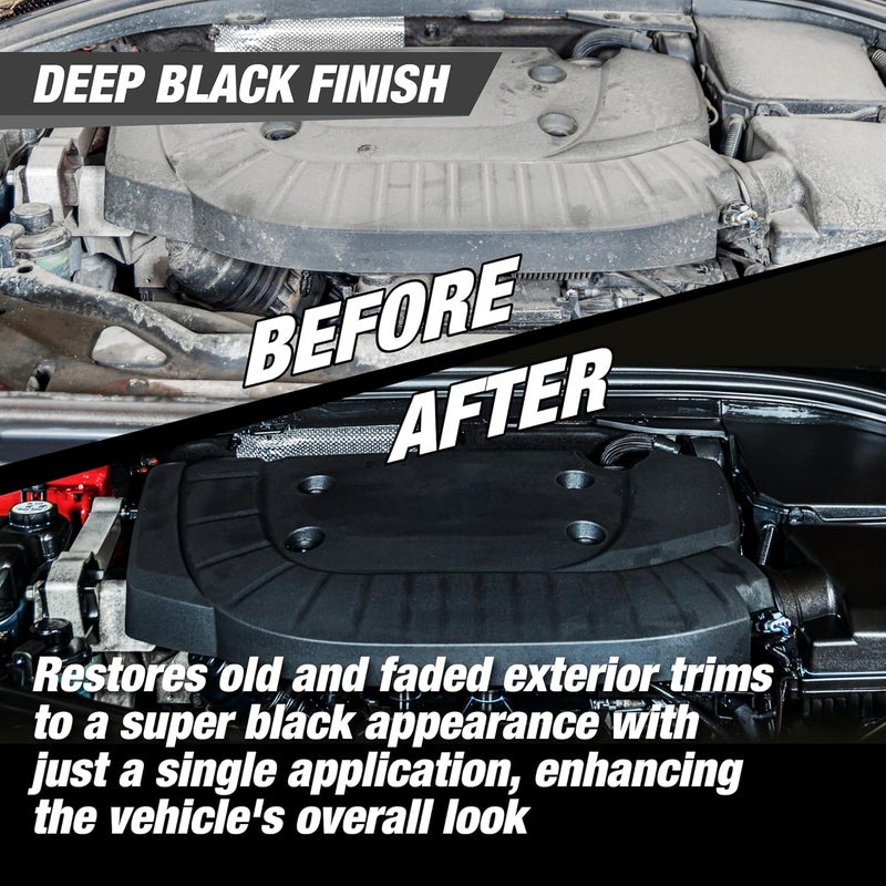 Wavex Plastic Restorer | Silicone Glaze Car Polish Concentrate 1L | Multi Dresser | Dilutes Upto 4:1 for Desired Shine - Image 4