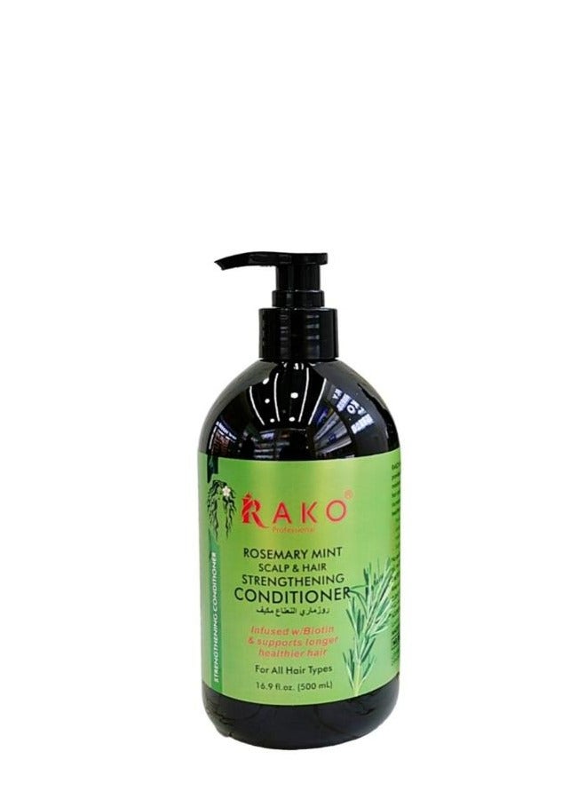 RAKO Rosemary And Mint Scalp And Hair Strengthening Conditioner 500 ML