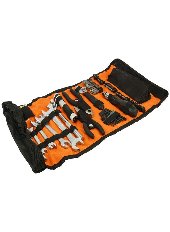 BLACK+DECKER A7144-XJ 71 Pc Automobile Maintanace Kit (Orange & Black) - Image 1