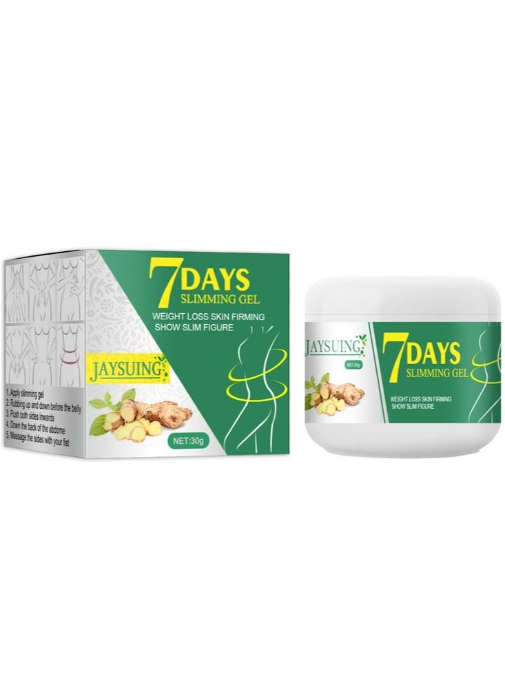 Jaysuing - 7 Days Slimming Gel 30g Fat Burning Cream - Image 1