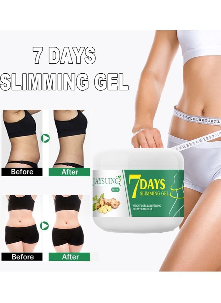 Jaysuing - 7 Days Slimming Gel 30g Fat Burning Cream - Image 1