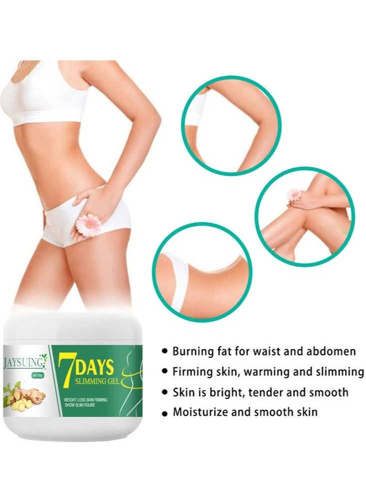Jaysuing - 7 Days Slimming Gel 30g Fat Burning Cream - Image 1